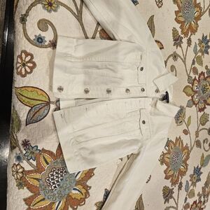 White Denim Jacket